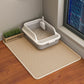 Cat Litter Mat, Double Layer Cat Litter Box Mat (30x22 Inch, Khaki)