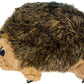Outward Hound Hedgehogz Plush Dog Toy, Squeaks & Grunts, Medium, 9" x 6.5"