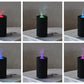 Air Humidifier With Flame Effect Essential Oil Diffuser Quiet Aroma Diffuser Home Fragrances Car Refresh